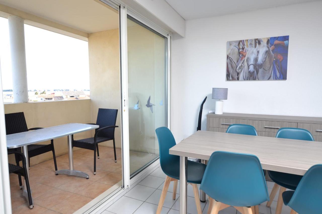 Grand T3 6 Couchages Avec Piscine Vue Salins Appartement Le Grau-du-Roi Buitenkant foto