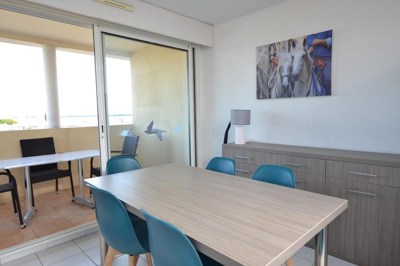 Grand T3 6 Couchages Avec Piscine Vue Salins Appartement Le Grau-du-Roi Buitenkant foto